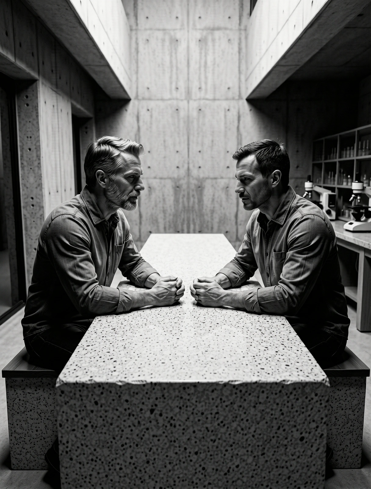 Professional consulting environment for men over forty